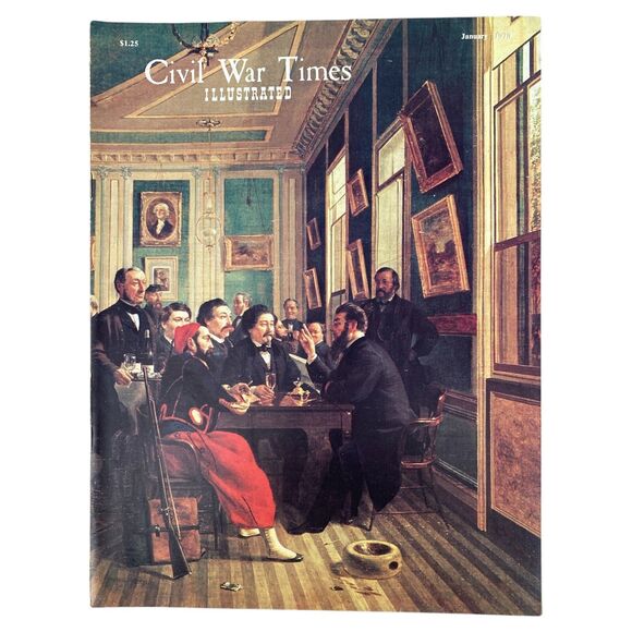 1978 Civil War Times Illustrated Lot of 10 Issues VG+ History Magazine Excl Mar - Picture 3 of 12